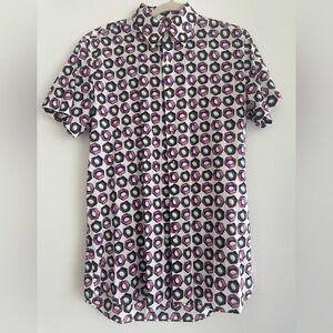 Prada Geometric Patterned Men's Shirt